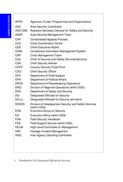 Handbook Security For Security Officials | PDF | Risk | United Nations