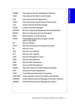 Handbook Security For Security Officials | PDF | Risk | United Nations