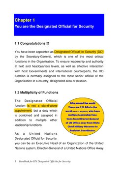 Handbook Security For Security Officials | PDF | Risk | United Nations