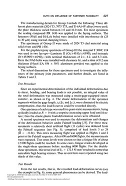 HUTH Influence of Fastener Flexibility On The Prediction of Load ...