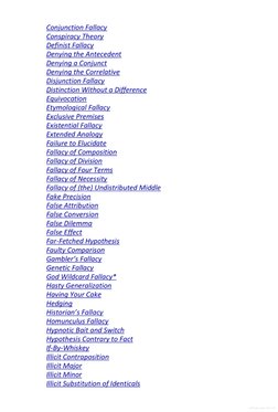 Logically Fallacious The Ultimate Collection of Over 300 Logical ... | PDF