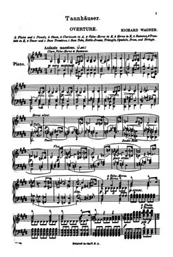 Wagner - Tannhauser (Vocal Score) | PDF