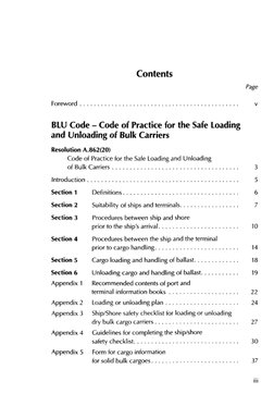 BLU Code: Safe Bulk Carrier Practices | PDF | Cargo | Stevedore