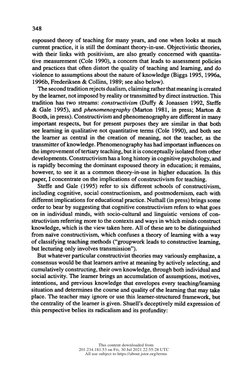 Enhancing Teaching via Constructive Alignment | PDF | Constructivism ...