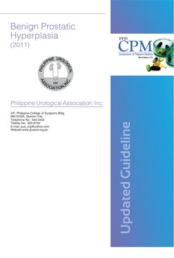 BPH Management Guidelines Philippines | PDF | Prostate Cancer | Urinary ...