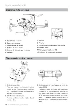 Manual de Usuario DJI Mini 4K | PDF | Hélice | Aeronave