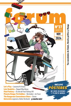 Tus novedades de Cómic, Novela gráfica y Manga
Nº37
NOV
2024
Let’s Play – Leeanne M. Krecic
Lola Vendetta – Raquel Riba R