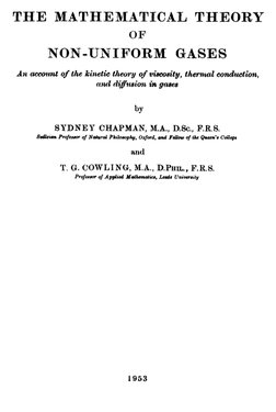 洋書 The Math. Theory of Non-Uniform Gases The Mathematical Theory of Non-Uniform Gases | PDF