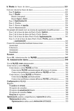 9 . Diseiio de bases de datos .............................................................................. 321 
...........