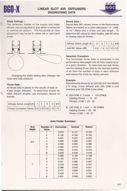 Linear Slot Diffuser Specifications | PDF | Extrusion | Mechanical ...