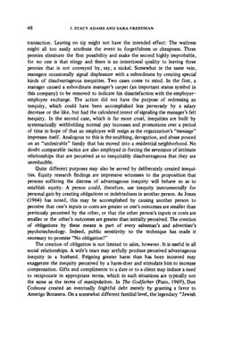 48 
J. STACY ADAMS AND SARA FREEDMAN 
transaction. Leaving no tip might not have the intended effect: The waitress 
might all
