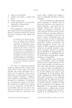 © Ediciones Universidad de Salamanca	
Enseñanza & Teaching, 32, 2-2014, pp. 217-226
	
RESEÑAS	
223
nueva lógica cultural» que