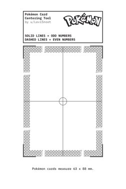 pokemon card measurement BDJBXK Centering Grading Tool for & Sports Cards Card Grading Centering Tool, Thickness Card, Professional Grading Kit (with Instructions) : Arts, Crafts & Sewing Pokemon Card Dimensions: Standard, Jumbo