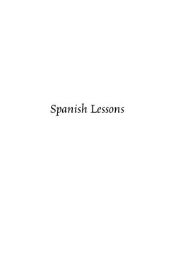 Spanish Lessons
