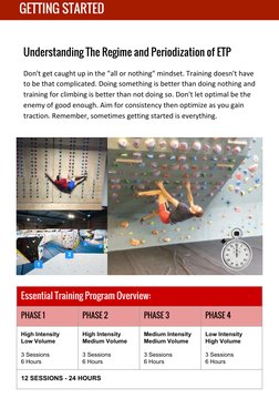 Understanding The Regime and Periodization of ETP
Don't get caught up in the "all or nothing" mindset. Training doesn't have