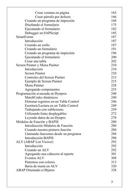 5
Crear ventana en página
163
Crear párrafo por defecto
166
Creando un programa de impre