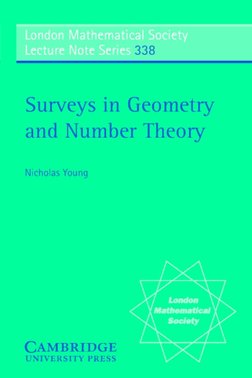 Surveys in Geometry and Number Theory-Nicholas Young | PDF