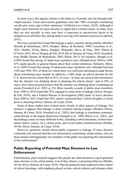 Lankford et al.	
317
In some ways, this appears similar to the behavior of people who die through indi-
vidual suicides. Cris