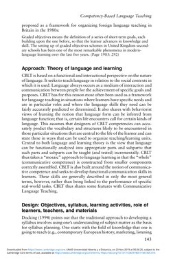 Competency-Based Language Teaching Overview | PDF | Competence (Human ...