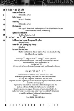 2
B
O
D
Y
G
U
A
R
D
 
O
F
 
L
I
E
S
CCCC
R
R
R
R
EEE
E
D
D
D
D
IIII
TTTT
S
S
S
S
E d i t o r i a l  S t a f f
Creative Direct