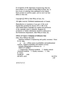Statistical Methods in Engineering and Quality Assurance | PDF
