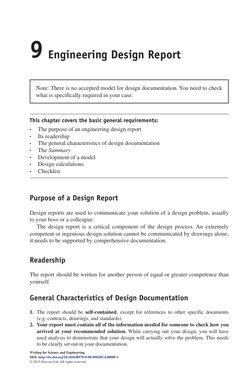 Seven Design Report Engineering Design Report Guidelines | PDF | Engineering Design Process ...