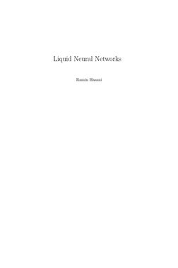 Liquid Neural Networks
Ramin Hasani
