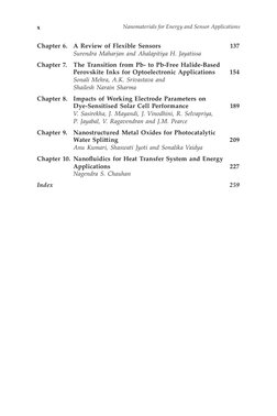 Nanomaterials For Energy and Sensor Applications | PDF | Physical