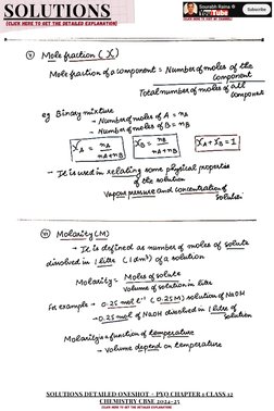 Chapter 1 Solutions Class 12 Notes | PDF