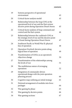 v
CONTENTS
19	
Systems perspective of operational  
environment	
43
20	
Critical-factor analysis model	
43
21	
Relationship b