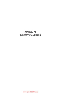 Biology of Domestic Animals PDF | PDF | Model Organism | Heart Rate