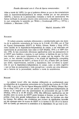 Estudio diferencial con el <<Test de figuras enmascuradas>> 
53 
didas a través del 1GPF). Lo que si podemos afirmar es que s