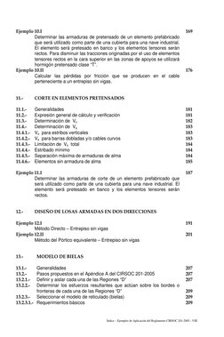 Índice – Ejemplos de Aplicación del Reglamento CIRSOC 201-2005.- VIII 
Ejemplo 10.I 
169 
 
Determinar las armaduras de prete