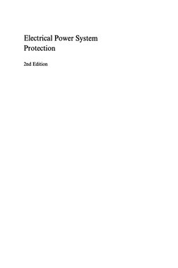 Electrical Power System Protection PDF | PDF | Transformer | Relay