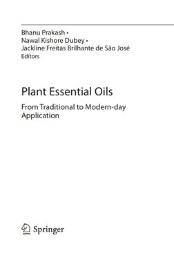 Plant Essential Oils From Traditional To Modern (Z-Library