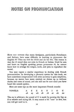 ROUES OM PRONUilWCiATNON 
HAVE 
YW NOTICED that many foreigners, particularly Frenchmen 
and Italians, have some difficulty i