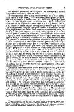 11 Véase, en particular, una carta sobre este asunto dirigida por Schoenberg a Josef Rufer
en 1946 y reproducida en Das Wtrk
