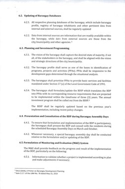 Barangay Development Plan Guidelines 2023 | PDF | Disaster Risk ...