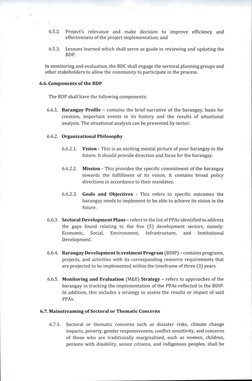 Barangay Development Plan Guidelines 2023 | PDF | Disaster Risk ...