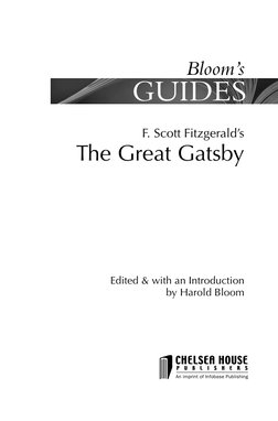 Harold Bloom - F. Scott Fitzgerald's The Great Gatsby (Bloom's