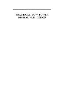 Practical Low Power Digital Vlsi Design | PDF | Logic Gate | Digital ...