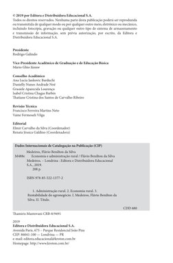 © 2019 por Editora e Distribuidora Educacional S.A.
Todos os direitos reservados. Nenhuma parte desta publicação poderá ser r