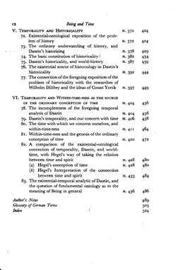 B P 
Being and Tim 
V. TEMPORALITY 
AND HISTORICALITY 
H. 372 
424 
72. Existential-ontological exposition of the prob- 
lem