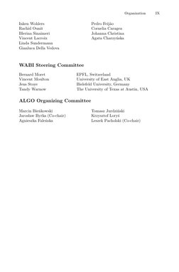Organization
IX
Inken Wohlers
Rachid Ounit
Blerina Sinaimeri
Vincent Lacroix
Linda Sundermann
Gianluca Della Vedova
Pedro Fei