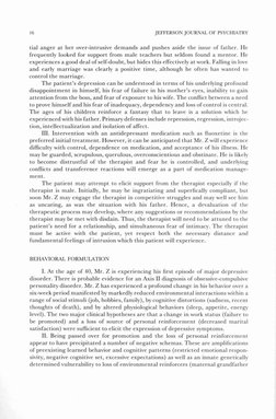 16
J EFFERSON J OURNAL OF PSYCHIATRY
tial a nge r a t her over-intrusive demands and pushes asi de th e issu e of father. He