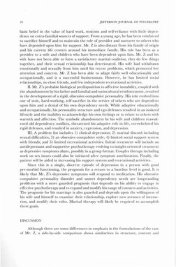 18
JEFFERSON JOURNAL OF PSYCHIATRY
ba sic belief in the value of hard work, stoicism and se lf-re liance wit h little depen-