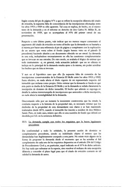 Según consta del pie de página N°1 a que se refiere la excepción dilatoria del citado 
de evicción, la supuesta falta de conc