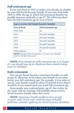 06 Social Security Retirement Benefits En-05-10035 | PDF | Social ...
