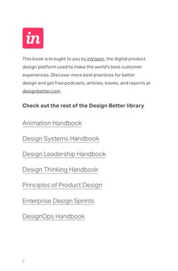 2	
 
This book is brought to you by InVision, (https://www.invisionapp.com/) the digital product 
design platform used to mak