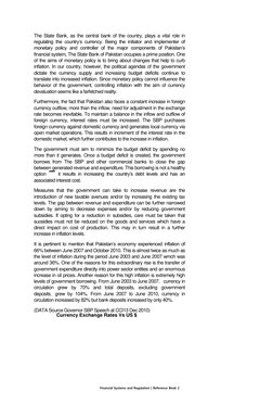 Financial Systems and Regulation | Reference Book 2 
 
The State Bank, as the central bank of the country, plays a vital role